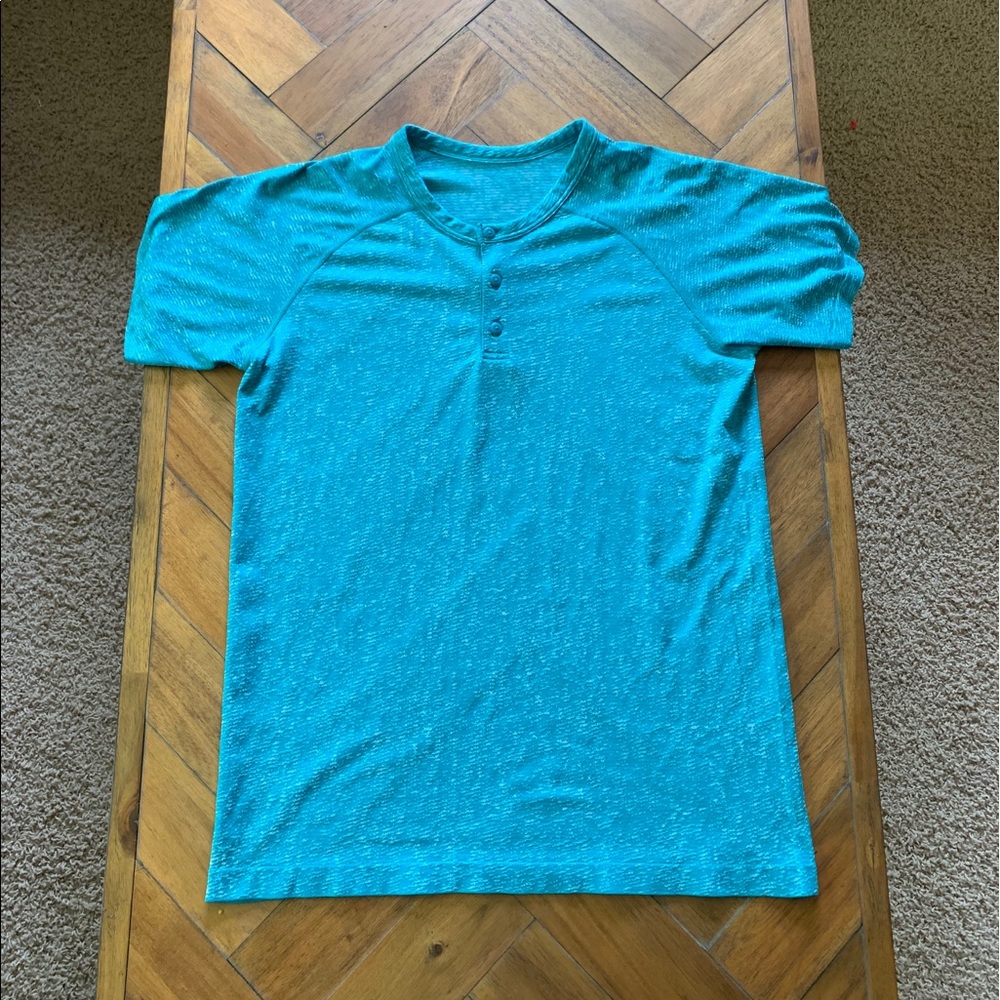 Lululemon Metal Vent Short Sleeve Henley